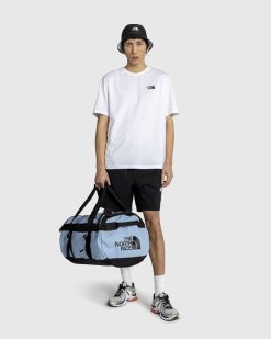 The North Face Base Camp Duffel M Bleu Acier/Noir Tnf | Sacs