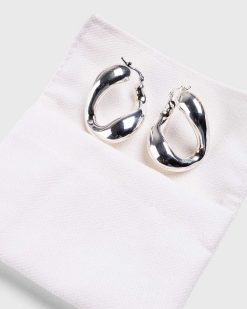 Jil Sander Boucles D'Oreilles Chaine Parfumees Argent | Bijoux