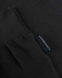 Highsnobiety HS05 Polo Maille Legere Noir | T-Shirts