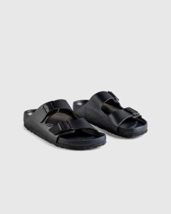 Birkenstock Arizona Cuir Exquis Noir | Des Sandales