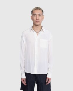 Highsnobiety Chemise Legere A Manches Longues Blanc | Chemises