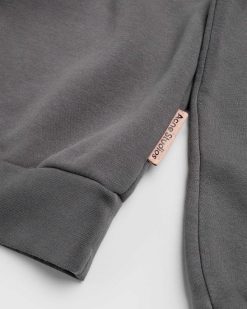 Acne Studios Pull Zippe Gris Boue | Sueurs