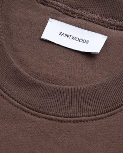 Saintwoods Sweat Sw Marron | Sueurs