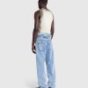 Y/Project Jean Evergreen Taille Asymetrique Evergreen Ice Blue | Pantalon