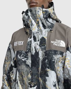 The North Face Veste Gore-Tex Mountain Falcon Brown Conrads Notes Print | Vetements D'Exterieur