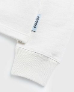 Highsnobiety Polaire Quart De Zip Blanc Casse | Sueurs