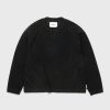 Highsnobiety Pull Polaire Raglan Noir | Sueurs