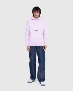 Saintwoods Sweat A Capuche Sw Logo Rose | Sueurs