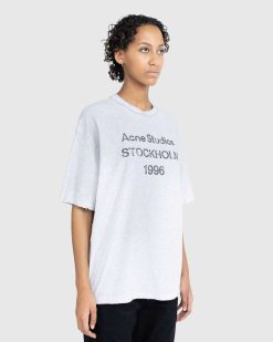 Acne Studios Stockholm 1996 T-Shirt Gris | T-Shirts