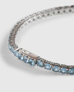 Hatton Labs Bracelet Tennis Classique Bleu | Bijoux