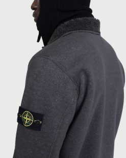 Stone Island Veste Polaire Gris Plomb | Vetements D'Exterieur