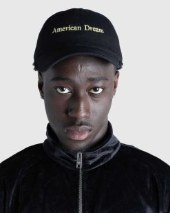 HO HO COCO Casquette American Dream Noir/Jaune | Chapeaux