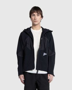 And Wander Veste Trek 3 Noir | Vetements D'Exterieur