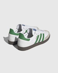 Adidas Samba Og Blanc/Vert | Baskets