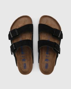 Birkenstock Arizona Sfb Noir | Des Sandales