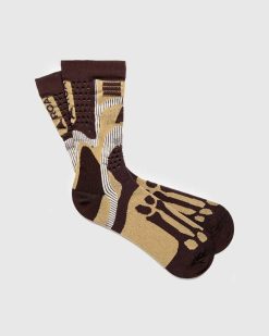 ROA Chaussettes Os Marron | Chaussettes