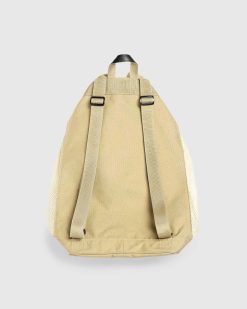 Auralee Grand Sac A Dos En Maille Fabrique Par Aeta Beige | Sacs