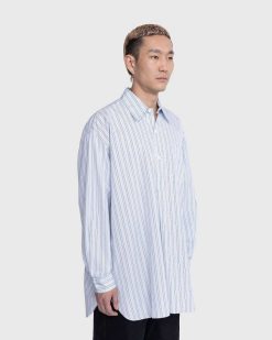 Our Legacy Chemise Popover Rayure Bleue | Chemises