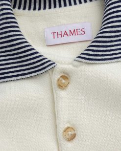 THAMES MMXX. Polo Panayiotou Blanc | Chemises