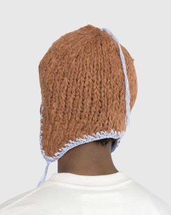 Acne Studios Chapeau Avec Oreillettes Brun Gingembre | Chapeaux