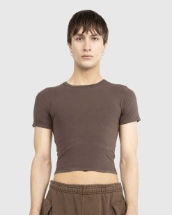 Entire Studios Micro T-Shirt Brunette | T-Shirts