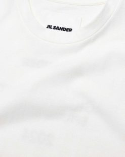 Jil Sander T-Shirt A Manches Courtes Noix De Coco | T-Shirts