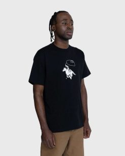 Carhartt WIP T-Shirt Lasso Noir/Blanc | T-Shirts