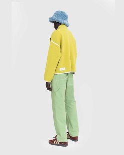 Bonsai Pull Cargo Demi-Zip Jaune | Tricots