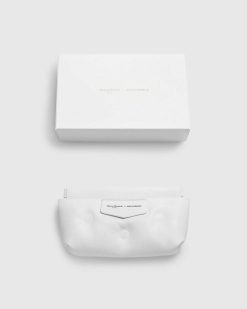 Maison Margiela Lunettes De Soleil Mm108 Cuir-Liv1 Ivoire | Des Lunettes De Soleil