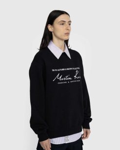 Martine Rose Crew Classique Noir | Sueurs