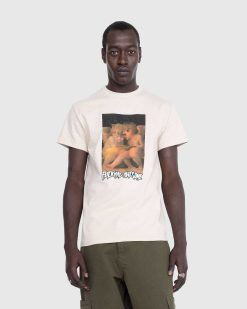 Fucking Awesome Angel With Demonic Angel Tee Sable | T-Shirts