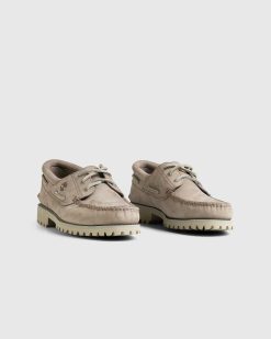 Timberland Chaussure Bateau Authentique Taupe Clair | Chaussures