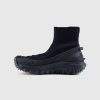 Moncler Baskets Montantes Trailgrip Knit Noir | Baskets De Randonnee