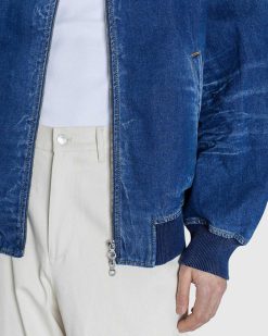 Diesel D-Vinz-S Blouson Bomber Denim | Vetements D'Exterieur