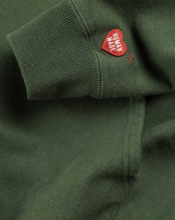 Human Made Sweat A Capuche Epais Avec Logo Vert | Sueurs