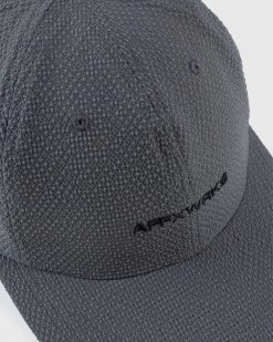 AFFXWRKS Casquette Logo Gris Seersucker | Chapeaux