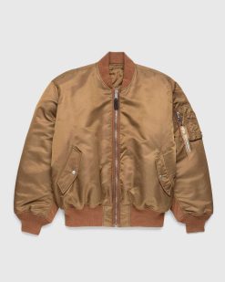 Alpha Industries Bomber Ma-1 Marron Dore | Vetements D'Exterieur