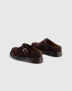 Dr. Martens Isham Daim Desert Oasis Marron Fonce | Chaussures