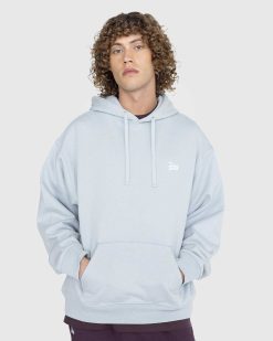 Patta Pull Basique A Capuche Bleu Perle | Sueurs