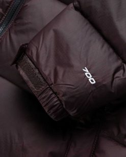 The North Face Veste Retro Nuptse 1996, Marron Charbon/Noir Tnf | Vetements D'Exterieur