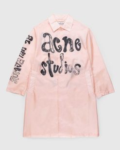 Acne Studios Trench Pliable Rose | Vetements D'Exterieur