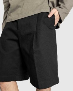 Jil Sander Pantalon 105 Short Noir | Shorts