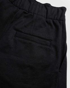 Dries van Noten Pantalon Hama En Jersey De Coton Noir | Pantalon