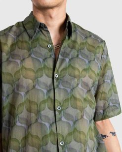 Dries van Noten Chemise Clasen Vert | Chemises