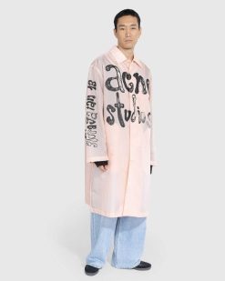 Acne Studios Trench Pliable Rose | Vetements D'Exterieur