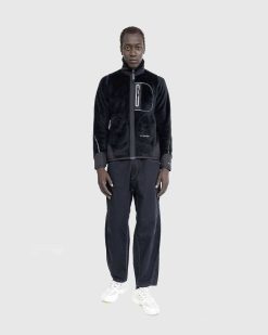 And Wander Veste Polaire High Loft Noir | Vetements D'Exterieur