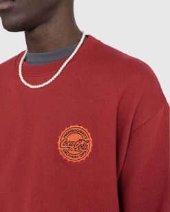 Highsnobiety Col Rond Bordeaux | Sueurs