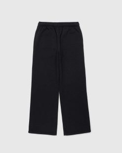 Acne Studios Pantalon De Survetement En Coton Noir | Pantalon