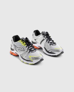 Saucony Pro Grid Triumph 4 Argent/Multi | Baskets