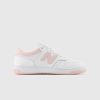 New Balance Bb480 Lph Blanc/Rose | Baskets